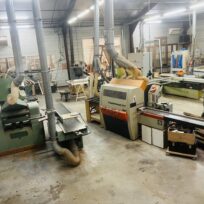 Les outils stationnaires de notre atelier de menuiserie