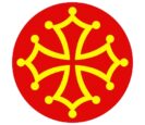 Occitan cross symbol icon
